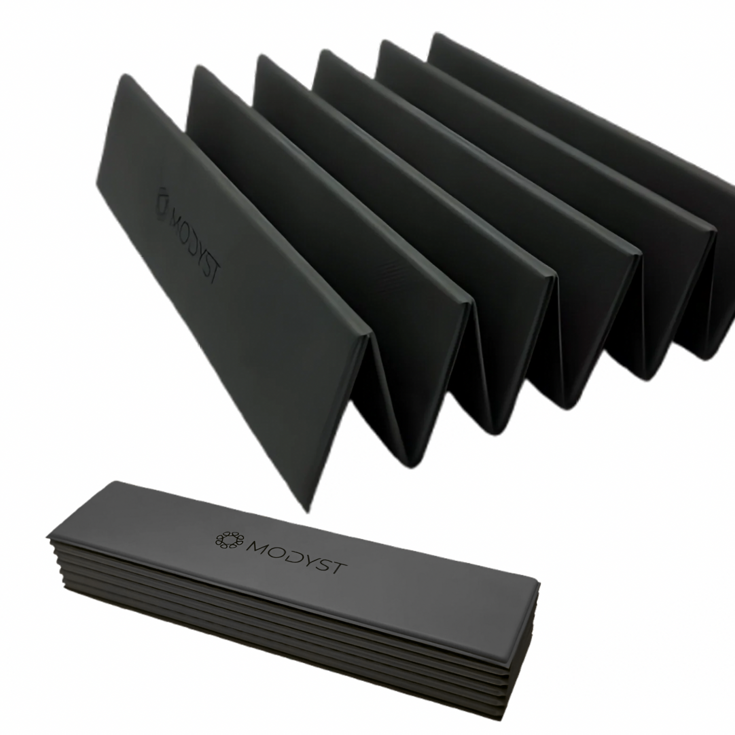 Black Folding Yoga Mat