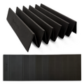 Black Folding Yoga Mat