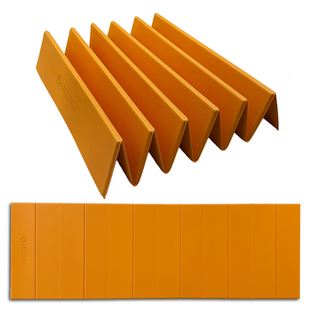 Orange Folding Yoga Mat
