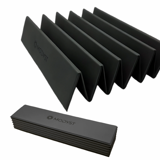 Black Folding Yoga Mat